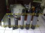 Tabung gas Oksigen, Nitrogen, Argon, Helium, Hydrogen, Nitrous Oxide, Acetylene, Elpiji Pertamina