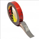 3M AFT Acrylic Foam Tape 5666,  tebal: 1.1 mm,  size: 24 mm x 4.5 m ( Double Tape Mobil)