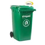KLX 9240,  240lt Dust Bin,  Kirapac