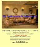 GOLD LEAVIA 3111 SOFA SET