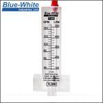 Flow Meter Merk Blue White.