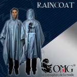 Poncho Raincoat OMG | Jas Hujan Poncho | Jas Hujan Kelelawar