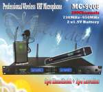 Professional Wireless Microphone MC-9008 UHF SYSTEM