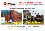 Jasa Import Borongan,  Undername,  Door to Door Service to Indonesia - Jakarta