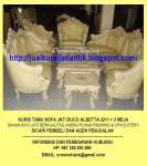 WHITE DUCO ALBETTA 3211 SOFA SET