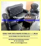 BLACK GRAND FATHER 311 SOFA SET