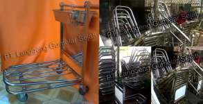 Trolley Bandara | Trolley Barang | Trolley Stainless | Trolley Makanan