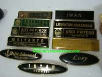 NAMA DADA,  NAME TAG,  NAMA FIBER,  PAPAN NAMA DADA,  PIN,  LENCANA,  ETSA,  ETCHING,  BIKIN,  BUAT,  JUAL,  PESAN,  PRODUKSI,  PAPAN NAMA MAGNET
