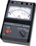 MEGGER / HIGH VOLTAGE INSULATION TESTER ANALOG KYORITSU 3121A