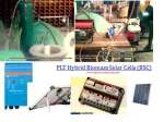 PLT Biomassa Solar Cells - Hybrid Power Plants Biomass Solar Cells ( BSC)