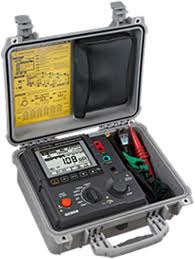 Insulation Tester HIGH VOLTAGE DIGITAL / megger merk KYORITSU 3128