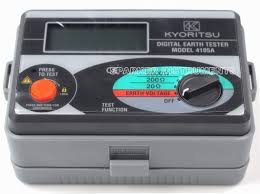 EARTH TESTER merk KYORITSU model 4105A