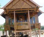 Teakwood gazebo ( 1)