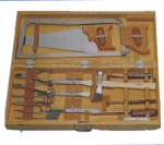 Post Mortem Kit in Wooden Box