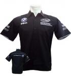 Kemeja Drill Kombinasi