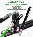 SOUVENIR Green Laser Pointer / Laser Hijau / Pointer Hijau Jarak Jauh,  Mak. s/ d 10Km