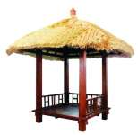Rumah kayu ( Alang-alang gazebo) ( 5)