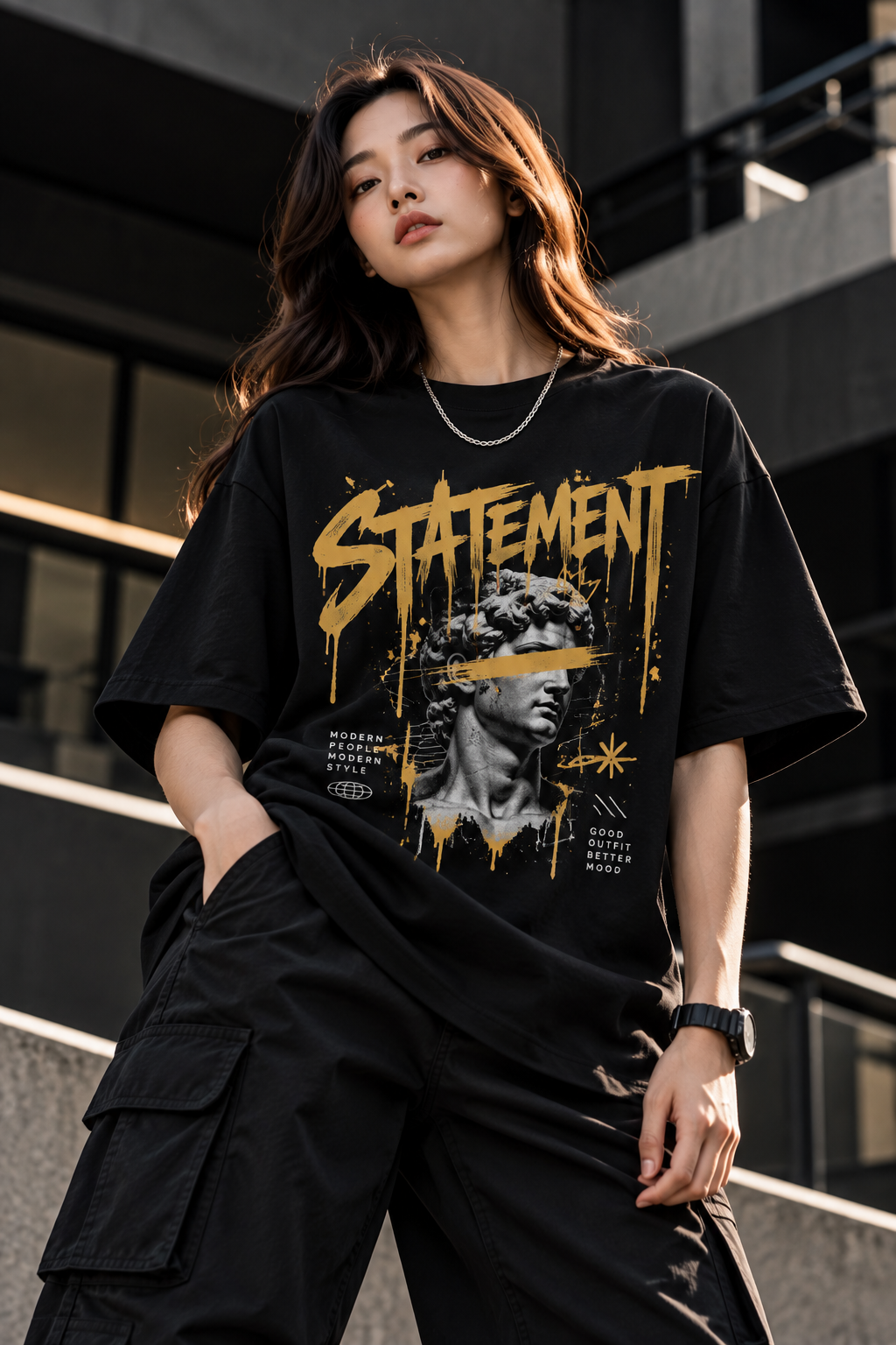 Golden Statement fashion